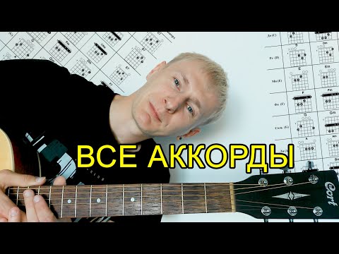 Видео: ВСЕ ОСНОВНЫЕ АККОРДЫ НА ГИТАРЕ