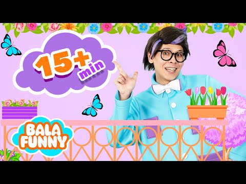 Видео: Balafunny | Кел, билейік, балақай!  + 15 минут басқа әндер | Балаларға арналған әндер