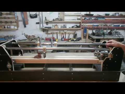 Видео: Витые балясины (каннелюр). Часть 1. The milling machine for wood. Part 1.