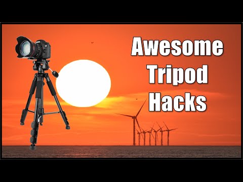 Видео: Отличные лайфхаки и советы по работе со штативом для получения четких фотографий.