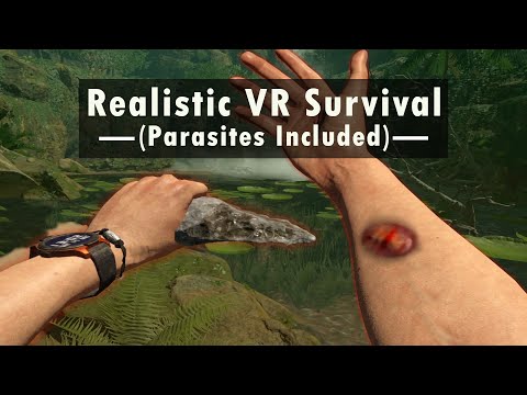 Видео: Самая безумная игра на выживание в виртуальной реальности — Green Hell VR