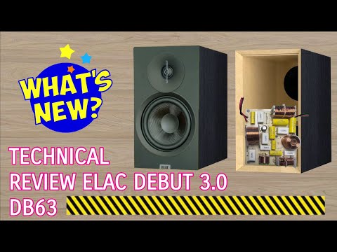 Видео: Технический обзор дебютной полочной акустической системы ELAC 3.0 Elac DB63