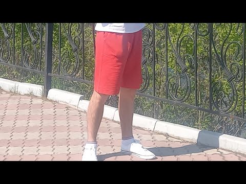 Видео: Трикотажные мужские шорты по 2 меркам))