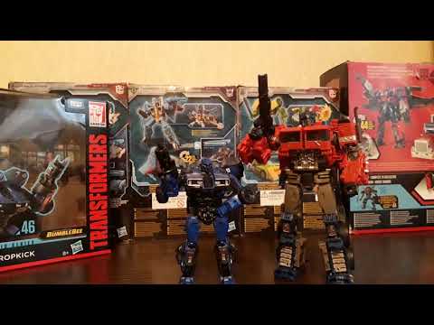 Видео: Трансформеры Studio Series - Дропкик(46)