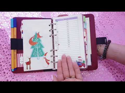 Видео: My Filofax The Original Pillarbox red. Setup. Обзор нового органайзера