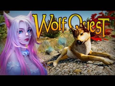 Видео: 【#1】 Волчья Жизнь 【 WolfQuest: Anniversary Edition 】