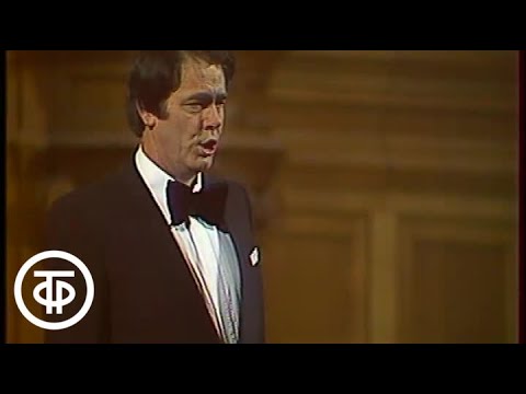 Видео: С.Рахманинов, на стихи А.Пушкина "Не пой, красавица". Концерт Ю.Гуляева (1978)