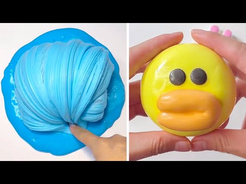 Видео: Удовлетворяющая слизь ASMR | Расслабляющее видео слизи # 730