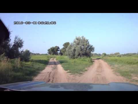 Видео: Ахтуба.  Пироговка.  Путь до Ежевичной ямы.