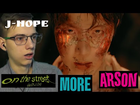 Видео: j-hope "MORE", "방화 (Arson)", "on the street (with J. Cole)" - Реакция [Reaction]