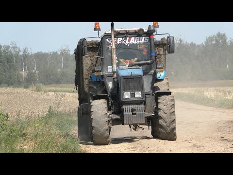 Видео: Вывоз Навоза МТЗ Беларус 1221 2, МТЗ  2022.3, МТЗ 1221.2 ТРОПИК