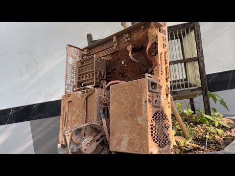 Видео: Восстановление разрушенного старого дерева рабочего стола | Восстановить компьютер