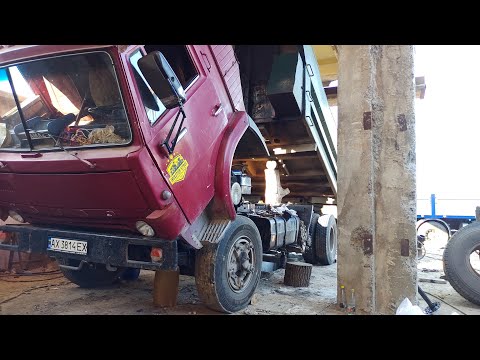 Видео: как правельно закрепить надрамник на самосвале КамАЗ.