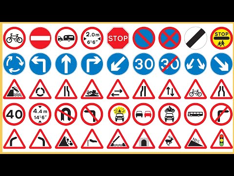 Видео: Насколько хорошо вы знаете дорожные знаки? Пройдите этот тест! | Дорожные знаки Великобритании