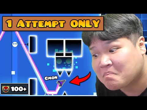 Видео: 1 ПОПЫТКА на КАЖДОГО ЭКСТРЕМАЛЬНОГО ДЕМОНА, которого я прошёл! | Geometry Dash 2.2