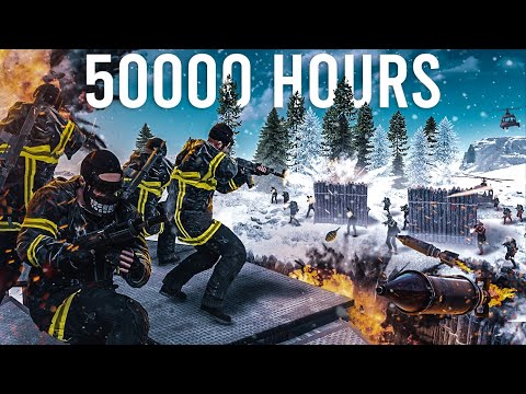 Видео: КАК ОТРЯД ИЗ 50 000 ЧАСОВ ВОЗМУТИЛ ЗЕРГОВ, ЗАСТАВИВ ИХ СОВЕРШИТЬ НАЛЕТ В RUST!