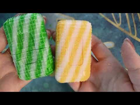 Видео: ASMR/ Как сделать кубики из мыла ?/How to make soap cubes?