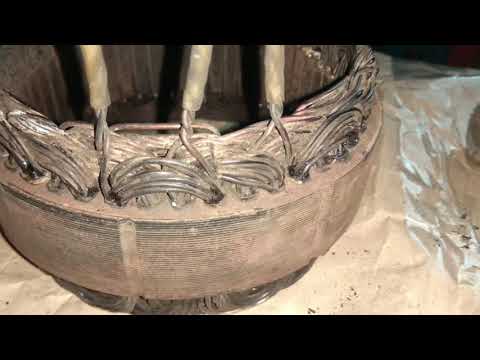 Видео: Генератор Valeo 14v 90/150a переделка под BLDC motor
