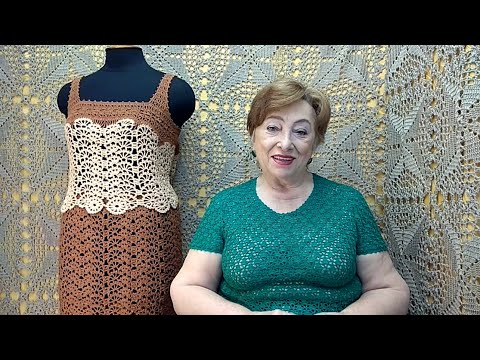 Видео: Топик "Миндаль". Мастер-класс по вязанию крючком от О. С. Литвиной.