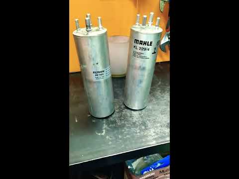 Видео: ТОПЛИВНЫЙ ФИЛЬТР KNECHT VS FILTRON