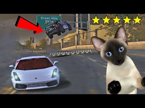 Видео: Яки Коли, Полиция и Котка! - NFS MOST WANTED #12