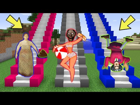 Видео: КУДА ВЕДЕТ ЛЕСТНИЦА МИСС ТИ БАБУШКА ГРЕННИ МАМА GRANDPA В МАЙНКРАФТ | НУБИК В MINECRAFT MISS T