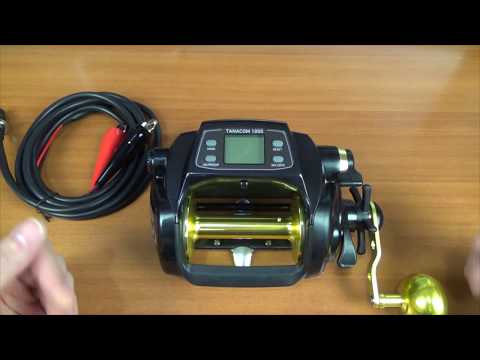 Видео: Электрокатушка Daiwa Tanacom 1000 с eBay
