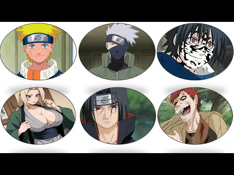 Видео: ВСИЧКИ ГЕРОИ В NARUTO (и някои техни форми)