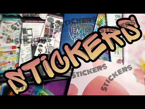 Видео: МОЯ КОЛЛЕКЦИЯ СТИКЕРОВ