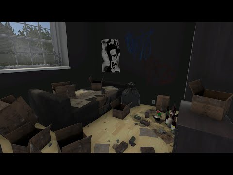 Видео: House Flipper 1 - Помогаем дедушке с уборкой дома после погрома