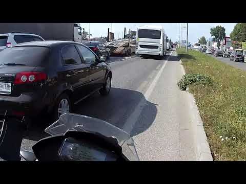 Видео: BMW G310 GS. Отзыв в движении.