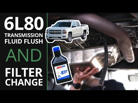 Видео: 6L80E Промывка и замена фильтра трансмиссии Silverado Sierra Tahoe Suburban Yukon Escalade H2