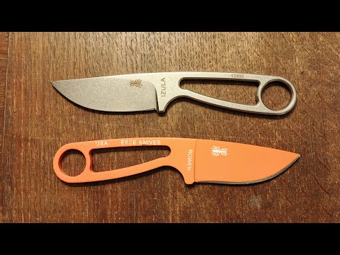 Видео: ESEE Izula - обзор двух реплик культового ножа