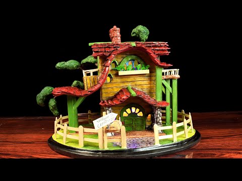 Видео: Как построить реалистичный миниатюрный дом