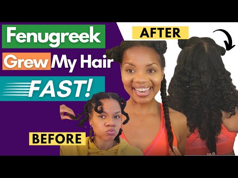 Видео: Как я использую пажитник для БЫСТРОГО РОСТА ВОЛОС! [обновление] #естественныйростволос #быстрыйро...