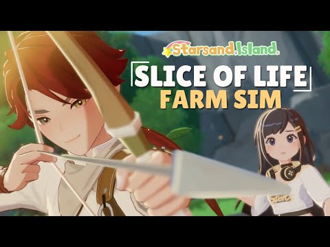 Видео: Аниме-повседневность встречает Farm Sim | ПЕРВЫЙ ВЗГЛЯД на Starsand Island + эксклюзивный обзор и...