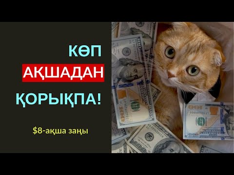 Видео: $8-АҚША ЗАҢЫ: КӨП АҚШАДАН ҚОРЫҚПА! АЛМАС АҚЫН ҰСТАЗ-ПСИХОЛОГ, ҚАРЖЫГЕР.