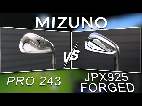 Видео: Битва лучших MIZUNO | Mizuno JPX925 Forged против Mizuno PRO 243