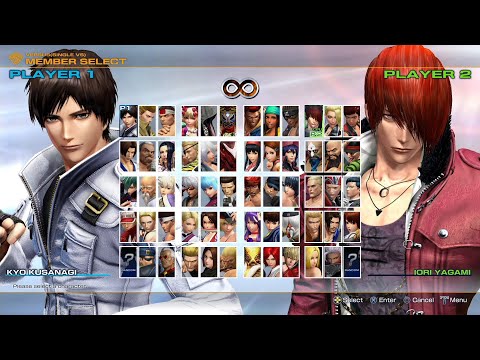 Видео: The King of Fighters XIV Все персонажи (включая DLC) [PS4]