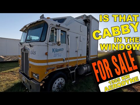 Видео: Витрины никогда не останавливаются!!! 1985 Cabover K100E Aerodyne