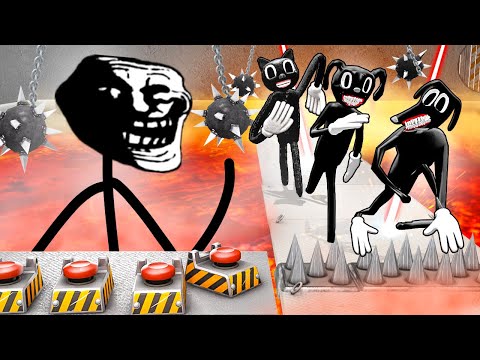 Видео: ТРОЛЛФЕЙС ПРОТИВ МУЛЬТЯШНЫХ МОНСТРОВ! КТО ОСТАНЕТСЯ В ЖИВЫХ? ДИКАЯ ДОРОГА СМЕРТИ С SCP В Garry`s Mod