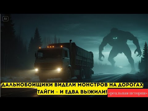 Видео: 5 Ужасных Встреч Дальнобойщиков — Существа На Дорогах Тайги