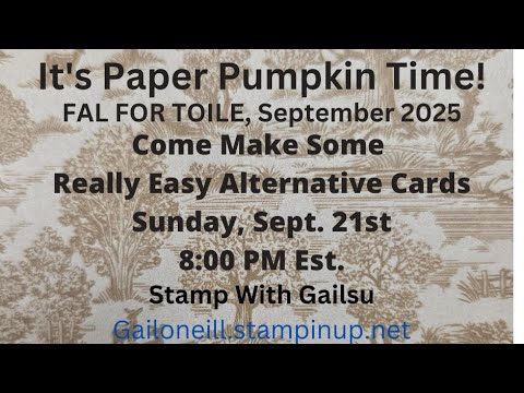 Видео: Альтернативы бумажной тыкве, FALL FOR TOILE, сентябрь 2025 г.