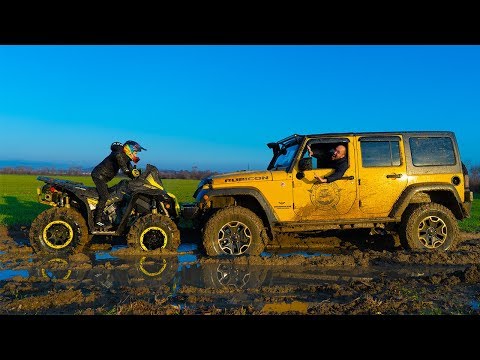 Видео: Кто победит??? JEEP vs ATV.ПАПЕ по заслугам...