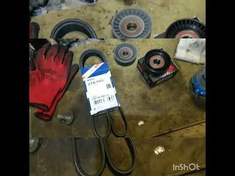 Видео: Peugeot Expert 2.0HDI - заміна ременя генератора та натяжного роліка.