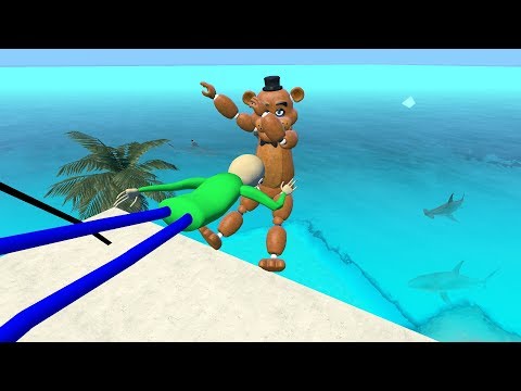 Видео: Гаррис Мод не стандартные рэгдолы/ Freddy против Baldi [Мод: FNAF/baldi's basics]