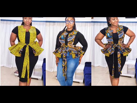 Видео: Как сшить двусторонний жакет-фартук с баской на 1080 градусов