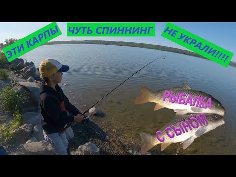 Видео: Дикий клев карпа на самодельную снасть ! Рыбалка в Канаде Rock Lake Manitoba carp fishing !