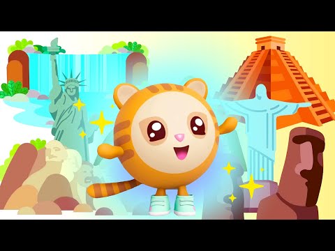 Видео: Малышарики — Удивительный мир вокруг 🌍 — Лучшие серии | Сборник серий про путешествия