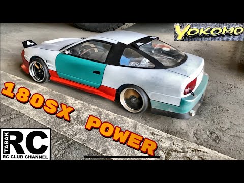 Видео: Первый дрифт NISSAN 180SX, Yokomo YD2. Rc drift на асфальте, что пошло не так?